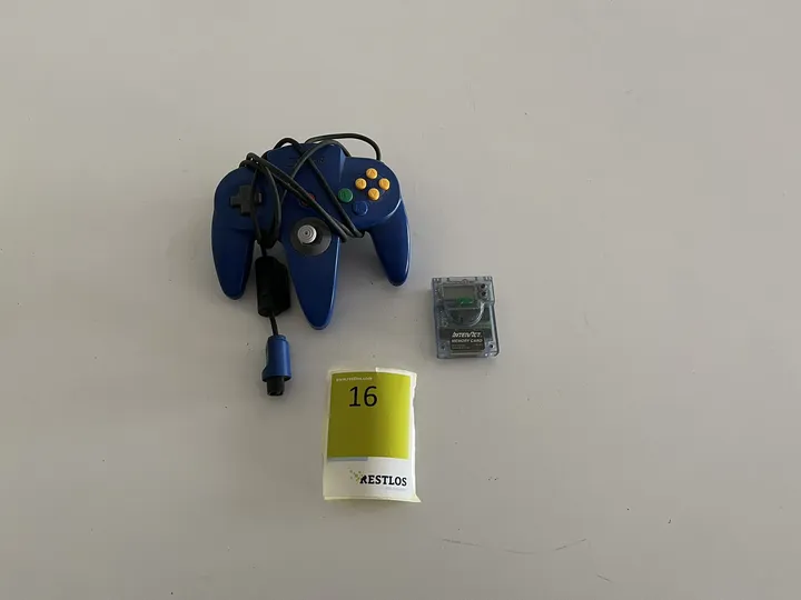 Nintendo 64 Controller + Interact Memory Card